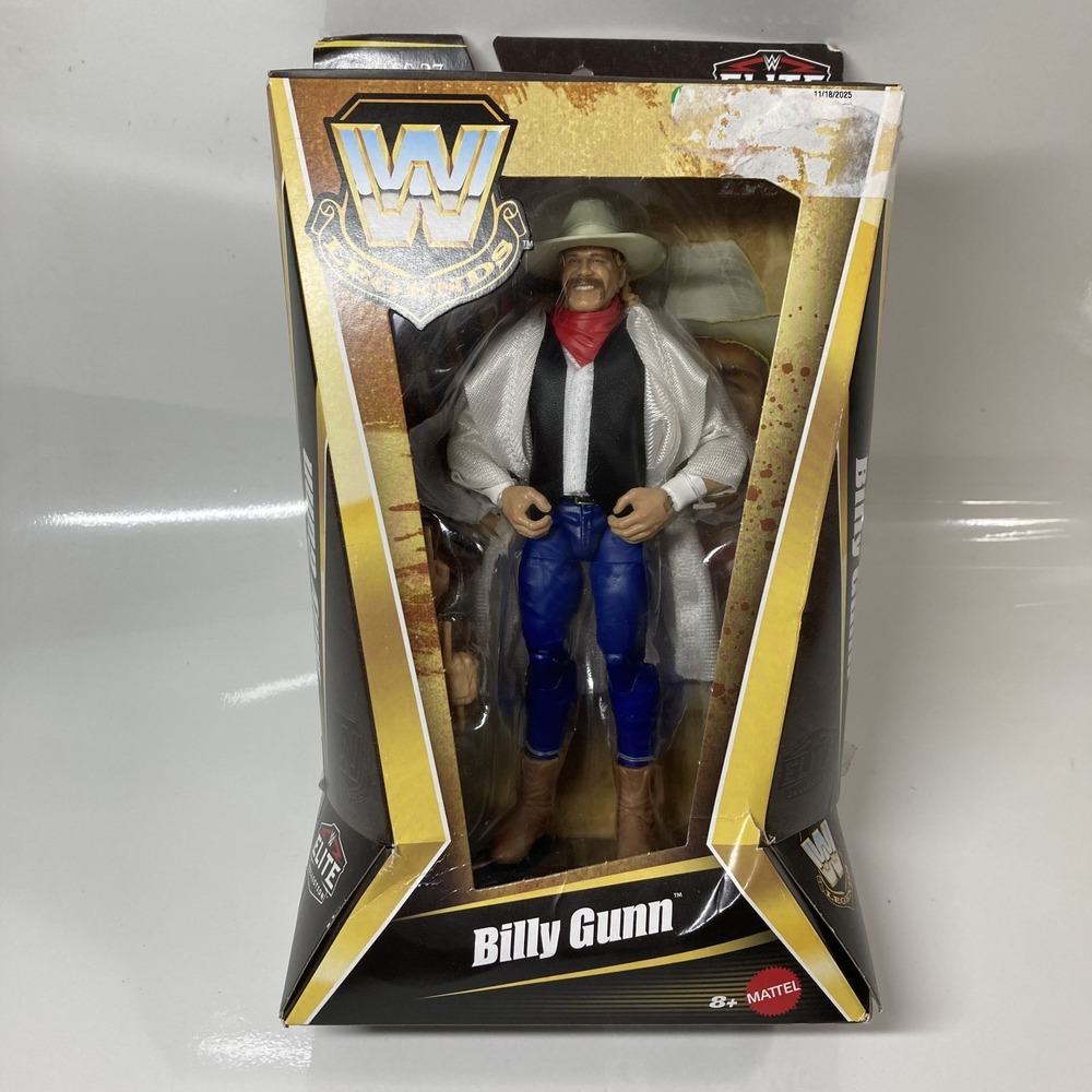 WWE Legends Billy Gunn Action Figure Series 27 Elite Collection Wrestling Damage